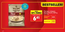 Biedronka Pierogi ruskie Nasze Smaki oferta
