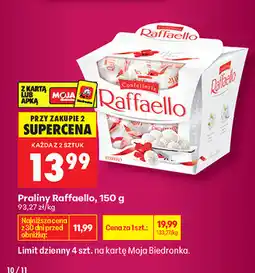 Biedronka Praliny Raffaello oferta