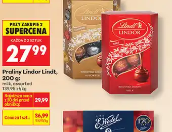 Biedronka Praliny Lindor Lindt oferta