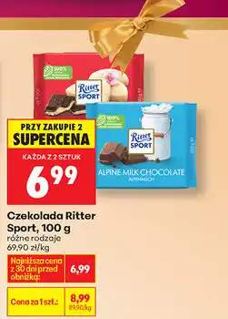 Biedronka Czekolada Ritter Sport oferta