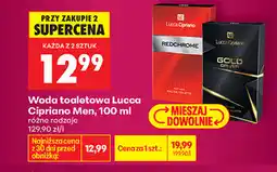 Biedronka Woda toaletowa Lucca Cipriano Men oferta