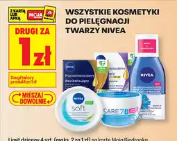 Biedronka Wszystkie kosmetyki do pielęgnacji twarzy NIVEA oferta