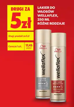Biedronka Lakier do włosów Wellaflex, 250 ml, różne rodzaje oferta