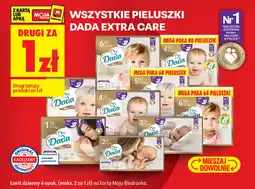 Biedronka Pieluszki Dada Extra Care oferta
