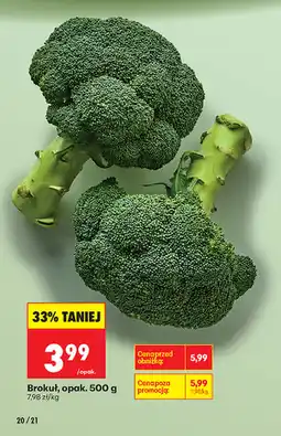 Biedronka Brokuł, opak oferta