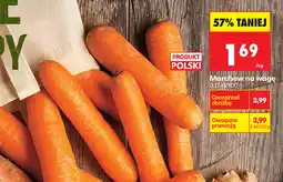 Biedronka Marchew na wagę oferta