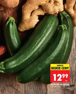 Biedronka Cukinia na wagę oferta