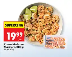 Biedronka Krewetki obrane Marinero oferta