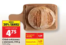 Biedronka Chleb orkiszowy z ziarnami oferta