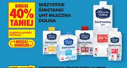 Biedronka Śmietanki UHT Mleczna Dolina oferta