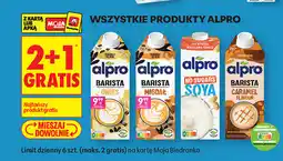 Biedronka Produkty Alpro (Barista Oat, Almond, Soy, Caramel Flavour) oferta