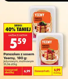 Biedronka Pancakes z sosem Yeemy oferta