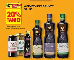 Biedronka Produkty Gallo (oliwy i oliwki) oferta