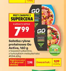 Biedronka Sałatka rybna proteinowa Go Active oferta