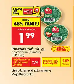 Biedronka Pasztet Profi oferta