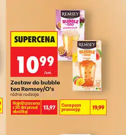 Biedronka Zestaw do bubble tea Remsey/O’s, różne rodzaje oferta