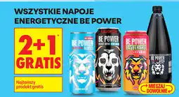 Biedronka Napój energetyczny Be Power (różne rodzaje, 2+1 gratis) oferta
