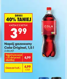 Biedronka Napój gazowany Cola Original oferta