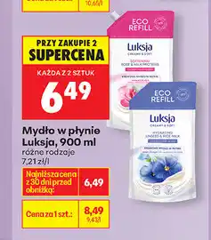 Biedronka Mydło w płynie Luksja oferta