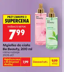 Biedronka Mgiełka do ciała Be Beauty oferta