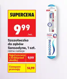 Biedronka Szczoteczka do zębów Sensodyne, 1 szt oferta