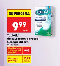 Biedronka Tabletki do czyszczenia protez Corega, 30 szt oferta