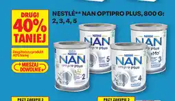 Biedronka Nestlé NAN Optipro Plus, 800 g: 2, 3, 4, 5 oferta