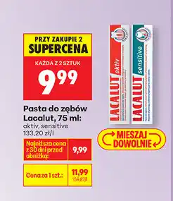 Biedronka Pasta do zębów Lacalut oferta