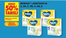 Biedronka Bebiko, 600/1000 g: 2, 2R, 3, 3R, 4, 4R, 5 oferta