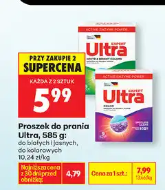 Biedronka Proszek do prania Ultra oferta