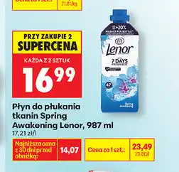 Biedronka Płyn do płukania tkanin Spring Awakening Lenor oferta