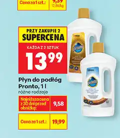 Biedronka Płyn do podłóg Pronto oferta