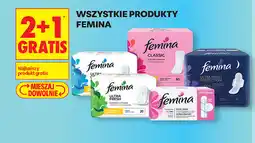 Biedronka Produkty Femina (różne warianty) oferta