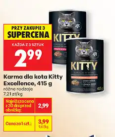 Biedronka Karma dla kota Kitty Excellence oferta