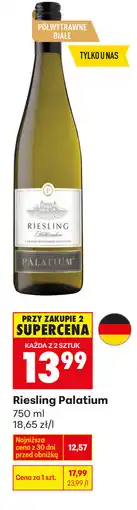 Biedronka Riesling Palatium oferta