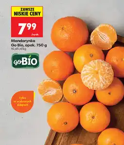 Biedronka Mandarynka Go Bio, opak oferta