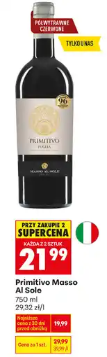 Biedronka Primitivo Masso Al Sole oferta