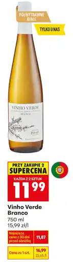 Biedronka Vinho Verde Branco oferta