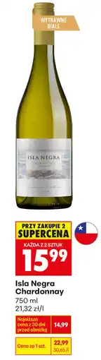 Biedronka Isla Negra Chardonnay oferta