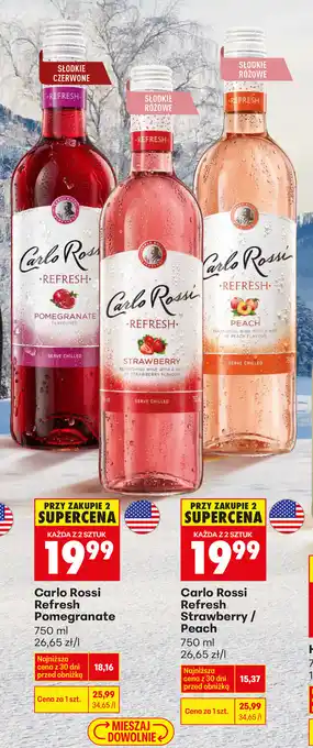 Biedronka Carlo Rossi Refresh oferta
