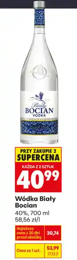 Biedronka Wódka Biały Bocian oferta