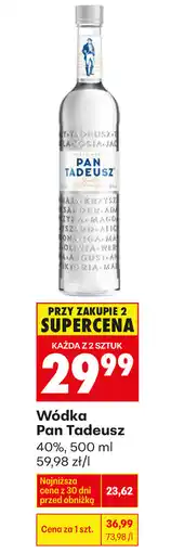 Biedronka Wódka Pan Tadeusz oferta