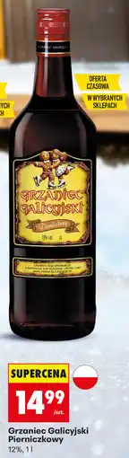 Biedronka Grzaniec Galicyjski Piernikowy 12% oferta