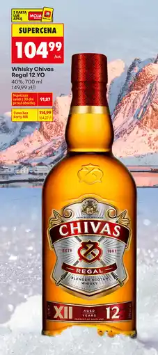 Biedronka Whisky Chivas Regal 12 YO oferta