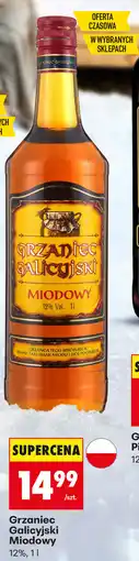 Biedronka Grzaniec Galicyjski Miodowy 12% oferta