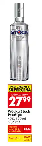 Biedronka Wódka Stock Prestige 40% oferta