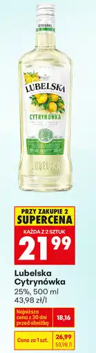Biedronka Lubelska Cytrynówka oferta
