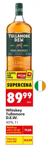 Biedronka Whiskey Tullamore D.E.W. 40% oferta