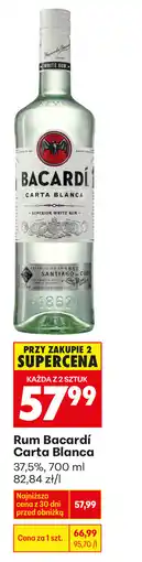 Biedronka Rum Bacardi Carta Blanca oferta