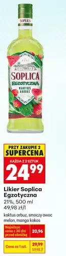 Biedronka Likier Soplica Egzotyczna 21% oferta